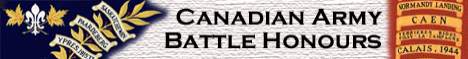 Canadian Army Battle Honours