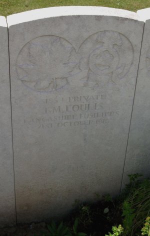 CWGC headstone for Lieut. Herbert Stuart.