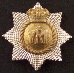 St Edward's crown badge of The RCR, designed in 1926